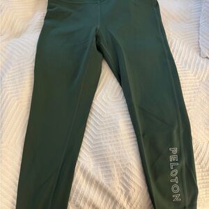 Peloton Green Performance Leggings